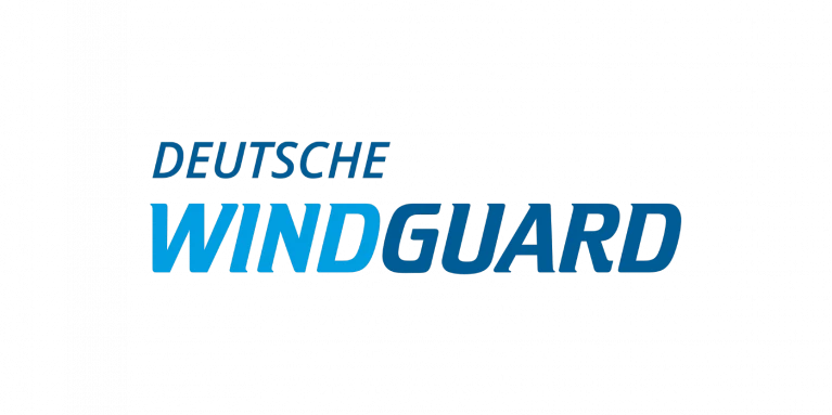 Deutsche WindGuard logo in blue font on a white background